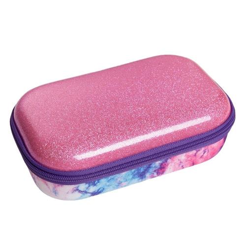Penar cu fermoar, Zipit Glitter Storage box, Roz