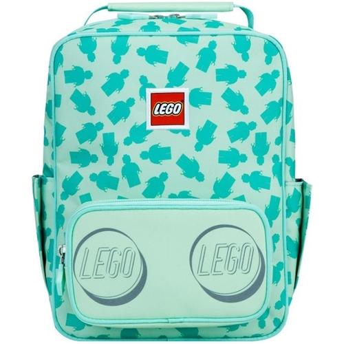 Rucsac Casual Lego Tribini Classic Small, design Filled Minifigure, menta, 28.5 x 12 x 22.5 cm