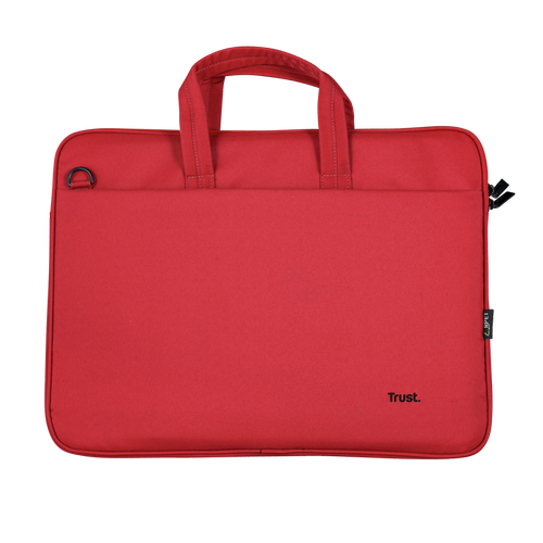 Geanta laptop Trust Bologna Eco, 16 inch(40cm), greutate 430 grame, Rosu
