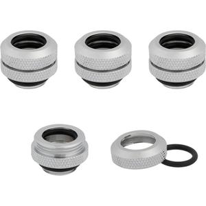 Accesoriu cooling Corsair Hydro X Series XF Hardline 12mm OD Fittings Four Pack Chrom