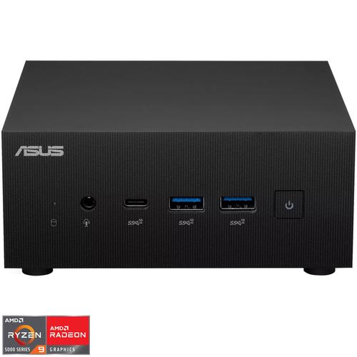 Calculator Barebone Asus ExpertCenter PN52-BBR959XD cu procesor AMD Ryzen™ 9 5900HX pana la 4.6GHz, fara RAM, fara stocare, AMD Radeon™ Graphics, No OS (Negru)