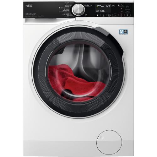 Masina de spalat rufe cu uscator AEG LWR75965O, Spalare 9 Kg, Uscare 6 Kg, 1600 rpm, Clasa A, Motor Inverter, WiFi, ProSense, ProSteam (Alb)