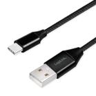 Cablu de date Logilink, CU0140, USB 2.0 (T) la USB 2.0 Type-C (T), 1m, Premium, Negru