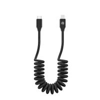 Cablu extensibil Tellur USB-C - Lightning, PD 27W, pana la 1.8m, Negru