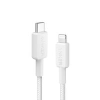Cablu Anker 322 USB-C la Lightning, MFI Certified, 0.9 m, Alb