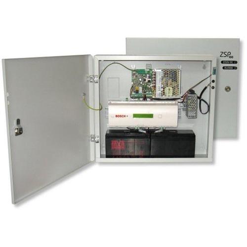 Sursa de alimentare pentru sisteme de detectie incendiu 24V/2.5A in cutie metalica Merawex ZSP100-2.5A-18, loc pentru 2 acumulatori 12V/18Ah, Tensiune de intrare: 100/230VAC Sursa de alimentare pentru sisteme de detectie incendiu 24V/2.5A in cutie metalica Merawex ZSP100-2.5A-18, loc pentru 2 acumulatori 12V/18Ah, Tensiune de intrare: 100/230VAC