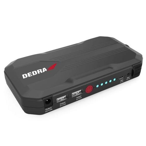 Acumulator Dedra DEPP1200 powerbank, pornire motor, cu LED, JS10A, 12000 mAh Li-Po