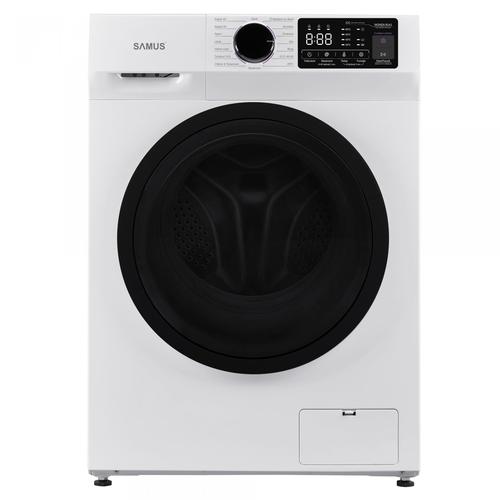 Masina de spalat rufe Samus WSNDI-9141,9 Kg, Motor Inverter, 15 Programe, 1400 Rotatii, Clasa energetica A, Termostat reglabil, Program ECO 40-60°C, Blocare acces copii (Alb)