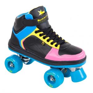 Role Rookie Hype hi Top Trainer Negru Albastru Roz