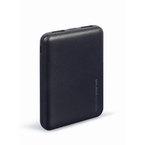 Acumulator extern Gembird PB05-02, 5000 mAh, 2 x USB, 10W (Negru)