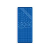 Plansa pentru croi KAI CB-143, 3 straturi PVC, dimensinune 1430x600 mm, efect de autoreparare, inscriptionata, gradata, folosita pe ambele parti