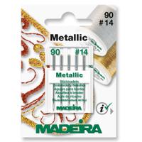 Set 5 ace de brodat, pentru ata metalica, finete 90, Madeira 9451
