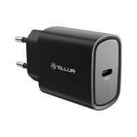 Incarcator retea Tellur TLL151411, 20W, PD, USB-C (Negru)
