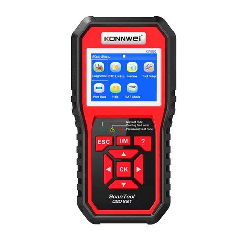 Diagnoza autoturisme, Tester auto Konnwei KW850