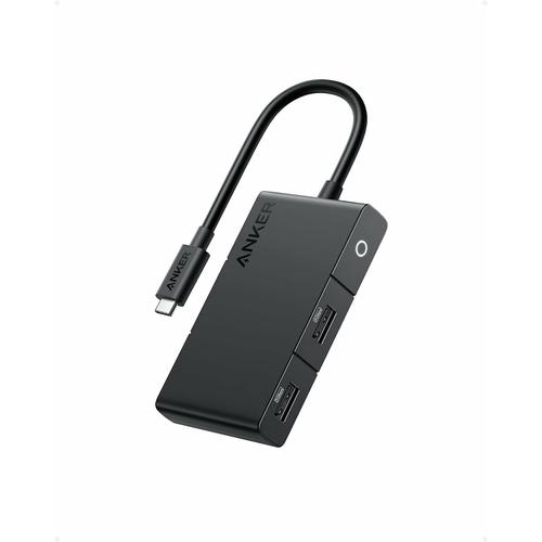 Hub Anker 332 USB-C 5-in-1,4K HDMI, 5Gbps USB-C, 2xUSB-A, Power Delivery 100W (Negru)