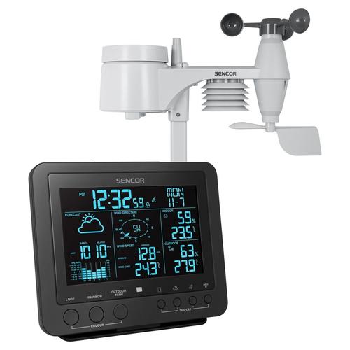 Statie meteo profesionala Sencor SWS 9700, 5.8\'\'(Negru)