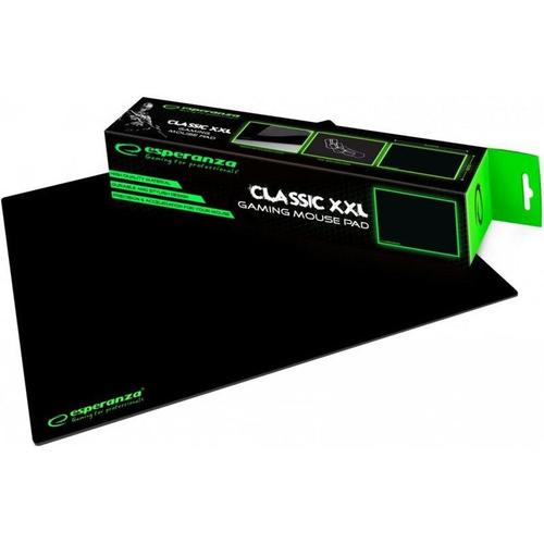 Mousepad ESPERANZA Clasic XXL pentru gaming, 800x240x2mm (Negru/Verde)