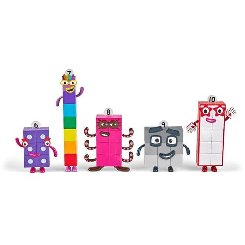 Set figurine Numberblocks - De la Sase la Zece Set figurine Numberblocks - De la Sase la Zece