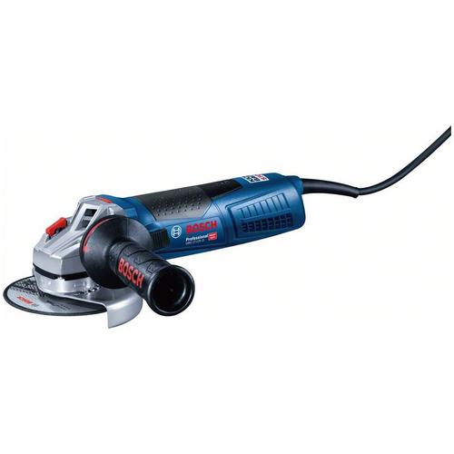 Polizor unghiular Bosch Professional GWS 17-125 TS, 1700 W, 9700 RPM, 125 mm diametru disc, accesorii incluse