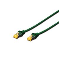 Cablu de corectie Digitus CAT6A S-FTP 0,5 m, DK-1644-A-005/G, Verde