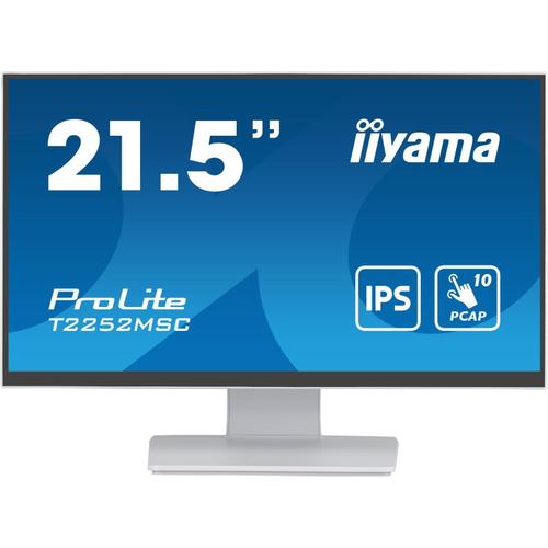 Monitor IPS LED Iiyama, 21.5 inch, Full HD, DisplayPort/HDMI (Alb)