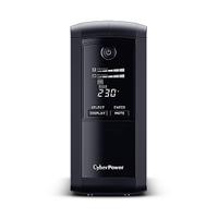 UPS Cyberpower VP1000EILCD, 1000 VA, 550 W, AVR, display LCD, USB, interactiv in linie (Negru_