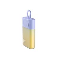 Acumulator Extern Baseus Popsicle, 5200 mAh, 20W, cablu Lightning incorporat, pentru Apple iPhone (Mov)