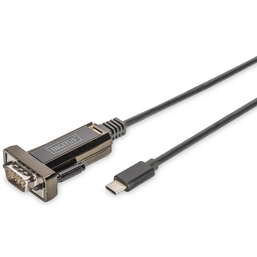 Cablu USB Type C - Serial RS232, Digitus DA-70166 Cablu USB Type C - Serial RS232, Digitus DA-70166