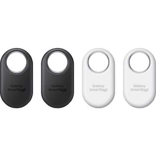 Samsung Galaxy SmartTag2, 4 pack, Bluetooth, 500 de zile, Waterproof IP67 (Alb/Negru)