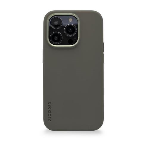 Carcasa Decoded Silicone BackCover MagSafe compatibila cu iPhone 14 Pro Max, Verde