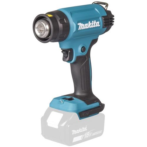 Suflanta aer cald pe acumulator Makita DHG181ZK, 18 V, 550°C temperatura maxima, 200 l/min debit maxim aer, fara acumulator/incarcator
