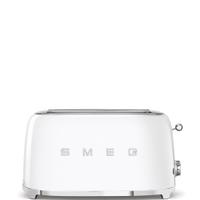 Prajitor de paine Smeg TSF02WHEU, 1500W, 6 trepte (Alb)