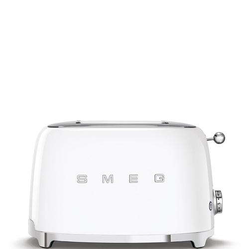 Prajitor de paine Smeg TSF01WHEU, 950W, 6 trepte (Alb)