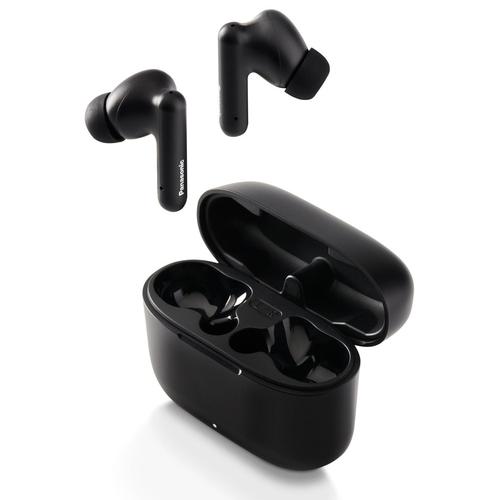 Casti In-Ear Panasonic RZ-B110WDE-K, True Wireless, IPX4, Bluetooth® 5.3, Autononie 26 ore, Driver 10 mm, Negru Casti In-Ear Panasonic RZ-B110WDE-K, True Wireless, IPX4, Bluetooth® 5.3, Autononie 26 ore, Driver 10 mm, Negru