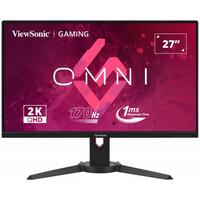 Monitor Gaming IPS LED ViewSonic 27" VX2780J-2K, QHD (2560 x 1440), HDMI, DisplayPort, Pivot, 170 Hz, 1 ms (Negru)
