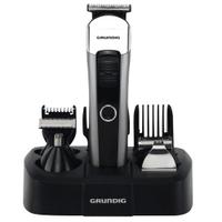 Masina de tuns barba/par Grundig GMS3240, Autonomie 50 min (Negru/Argintiu)