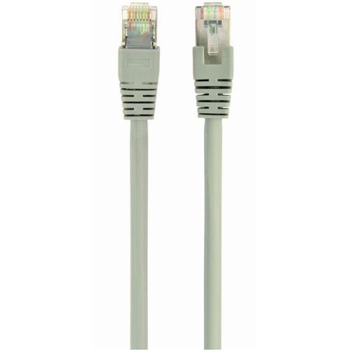 Cablu S/FTP GEMBIRD Cat6a, LSZH, cupru, 2 m, gri, AWG27, dublu ecranat PP6A-LSZHCU-2M