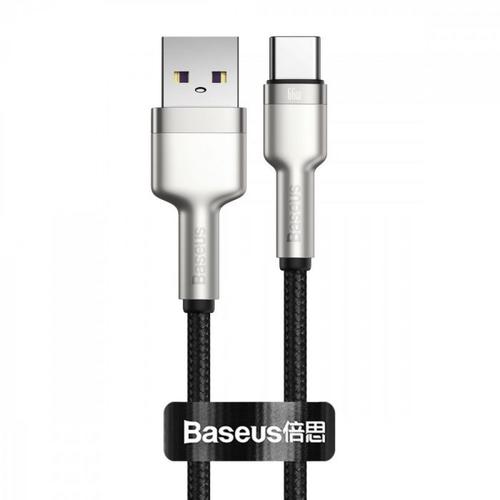Cablu de date Baseus Cafule CAKF000001, 66 W, USB / USB Type-C, 0.25 m (Negru)