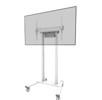 Stand mobil motorizat Neomounts by Newstar pentru display-uri cu diagonala 37"-100", suporta pana la 110 kg, ajustare pe inaltime pana la 65 cm (35mm/secunda), VESA min. 100x100 mm, VESA max. 800x600