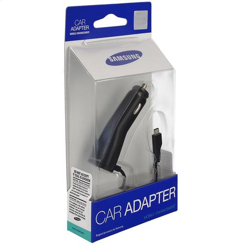 Incarcator Auto cu Fir microUSB Samsung, 3.5W, 0.7A, Negru ACADU10CBECSTD