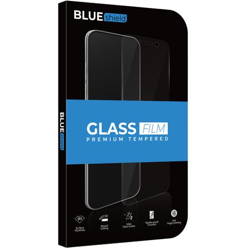 Folie de protectie Ecran BLUE Shield pentru Samsung Galaxy A20s A207, Sticla securizata, Full Glue, 2.5D, Neagra