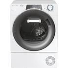 Uscator de rufe Candy Rapido Pro RPE H8A2TRE-S, Pompa de caldura, 8 kg, Clasa E, WiFi, Easy Case, Programe rapide de uscare, Dry Senzor, Kilo Detector (Alb)