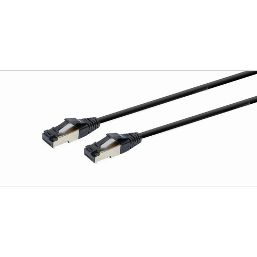 Cablu de corectie Gembird S/FTP CAT8 LSZH 0,5 m negru (PP8-LSZHCU-BK-0,5M) (PP8-LSZHCU-BK-0,5M)