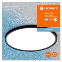 Plafoniera LED pentru baie Ledvance Orbis Disc Black, 18W, 2200 lm, lumina alba (3000-4000K), IP44, Ø300x47mm, aluminiu/metal, Negru