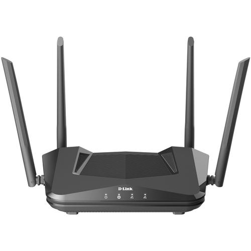 Router Wireless D-Link DIR-X1530, AX1500, Wi-Fi 6, Dual-Band, MU-MIMO, OFDMA (Negru)