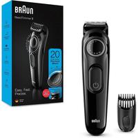 Trimmer pentru tuns barba Braun BT3300 cu acumulator 20 de lungimi