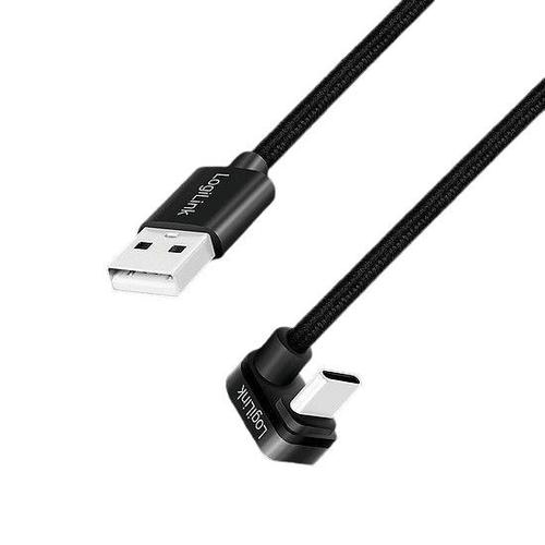 Cablu USB, LogiLink, 2m, Negru