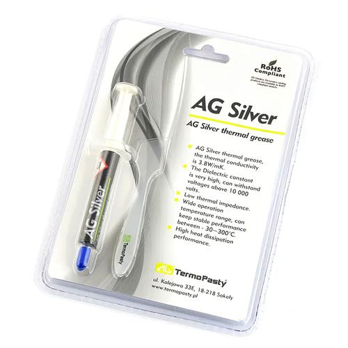 Pasta Termoconductoare Termopasty AG Silver, 3g ART.AGT-107