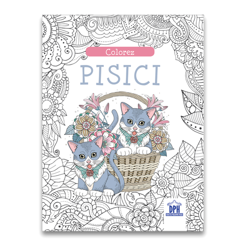 Colorez pisici - carte de colorat - 0 | YEO