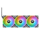 Set 3 ventilatoare Thermaltake TT Premium Swafan EX14 140mm RGB (Gri)